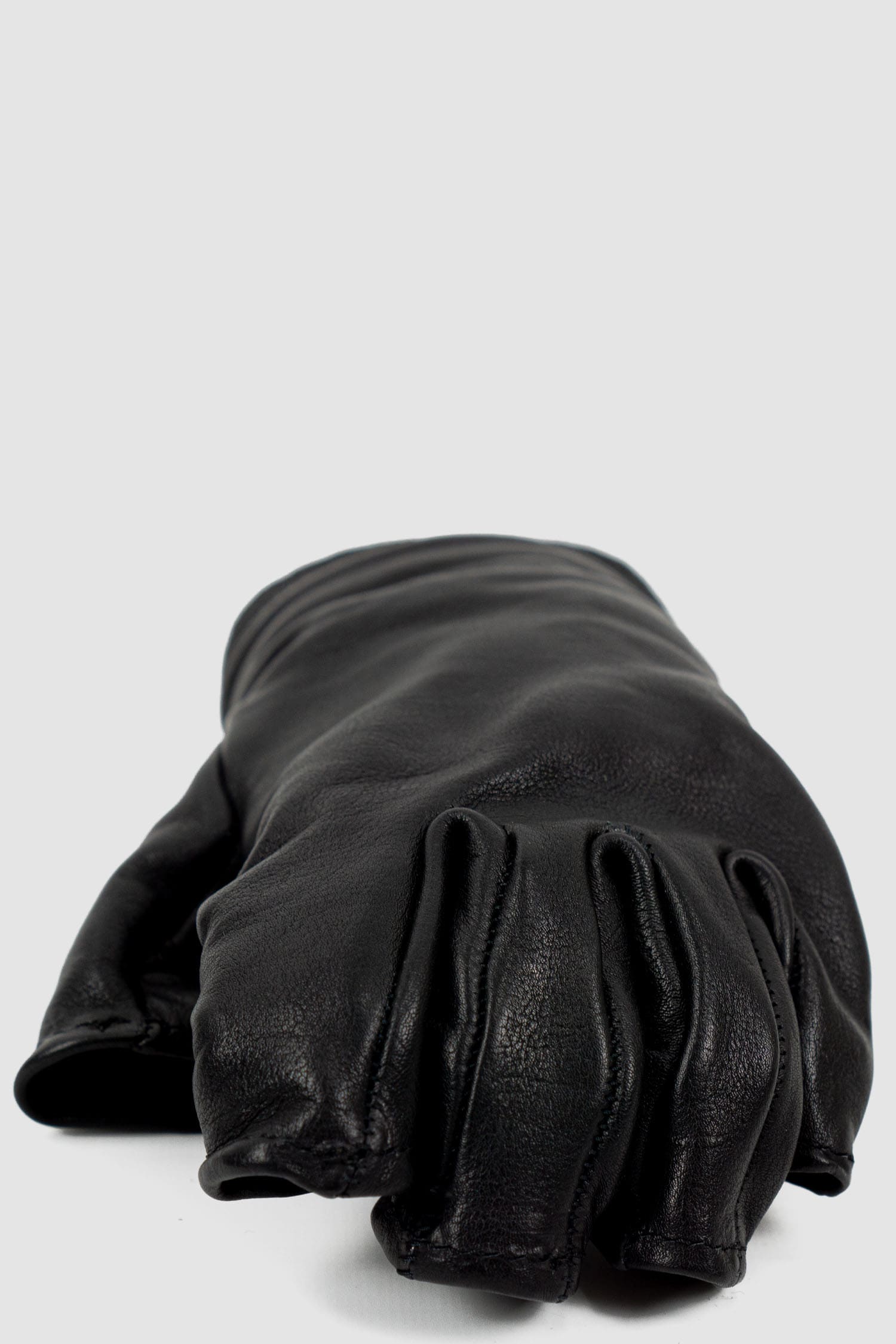 Black Kangaroo Leather Gloves - Image 10