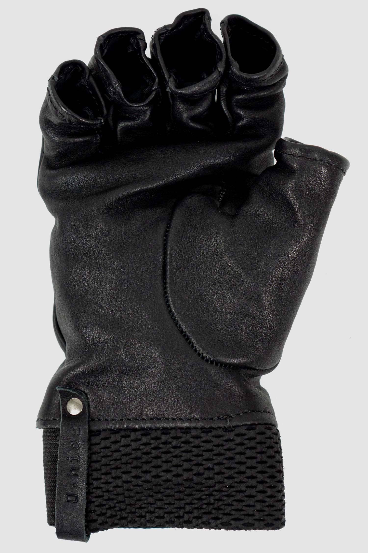 Black Kangaroo Leather Gloves - Image 8