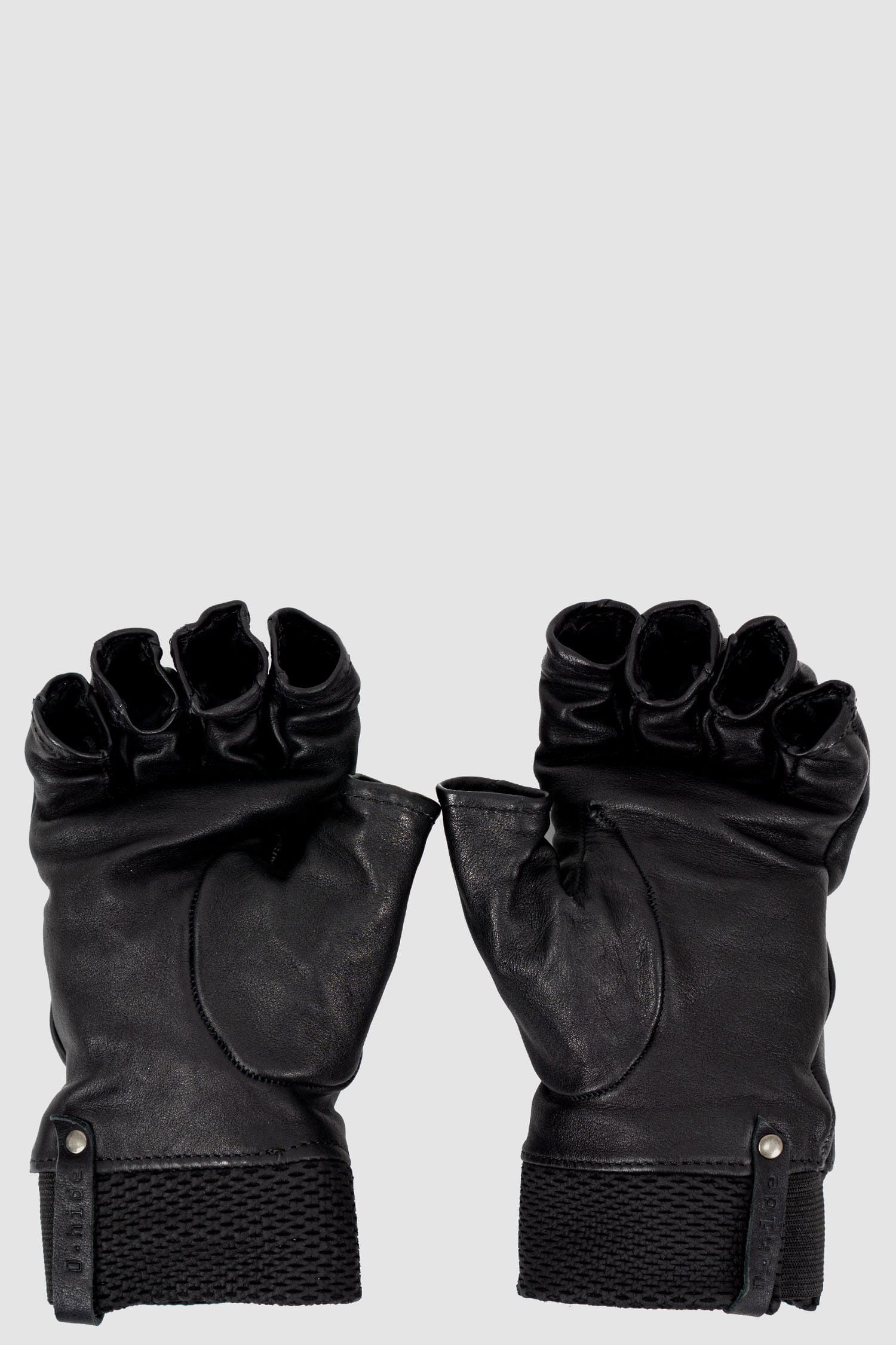 Black Kangaroo Leather Gloves - Image 9