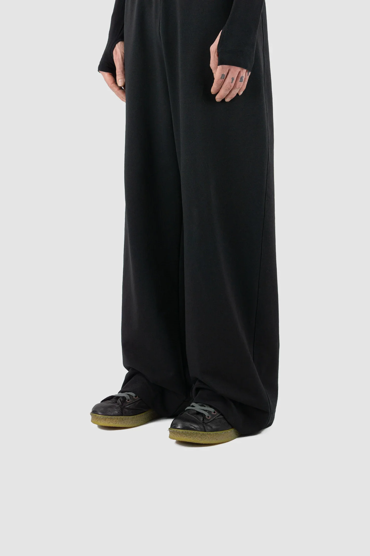 Black Grit High Top Sneaker - Image 10