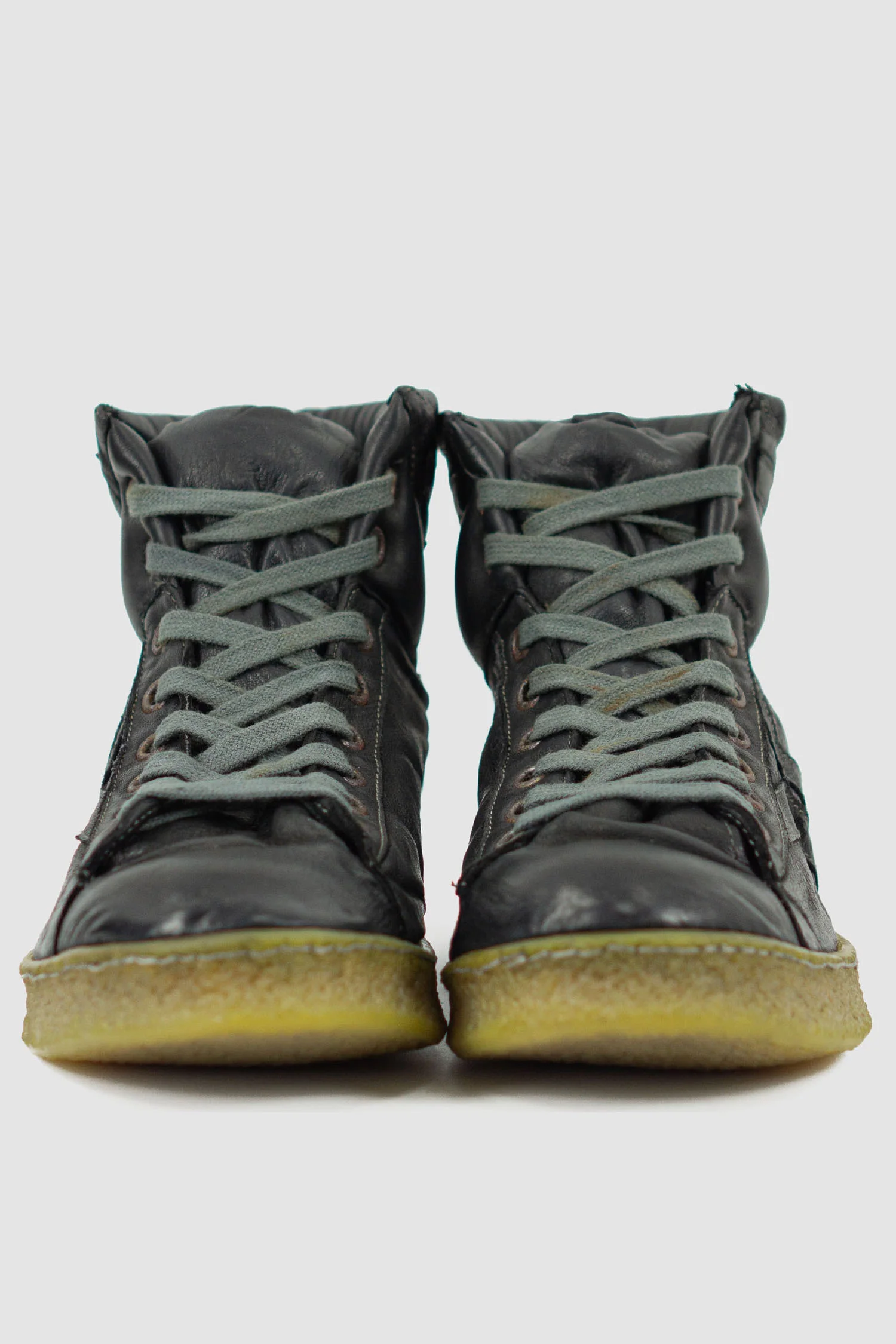 Black Grit High Top Sneaker - Image 5