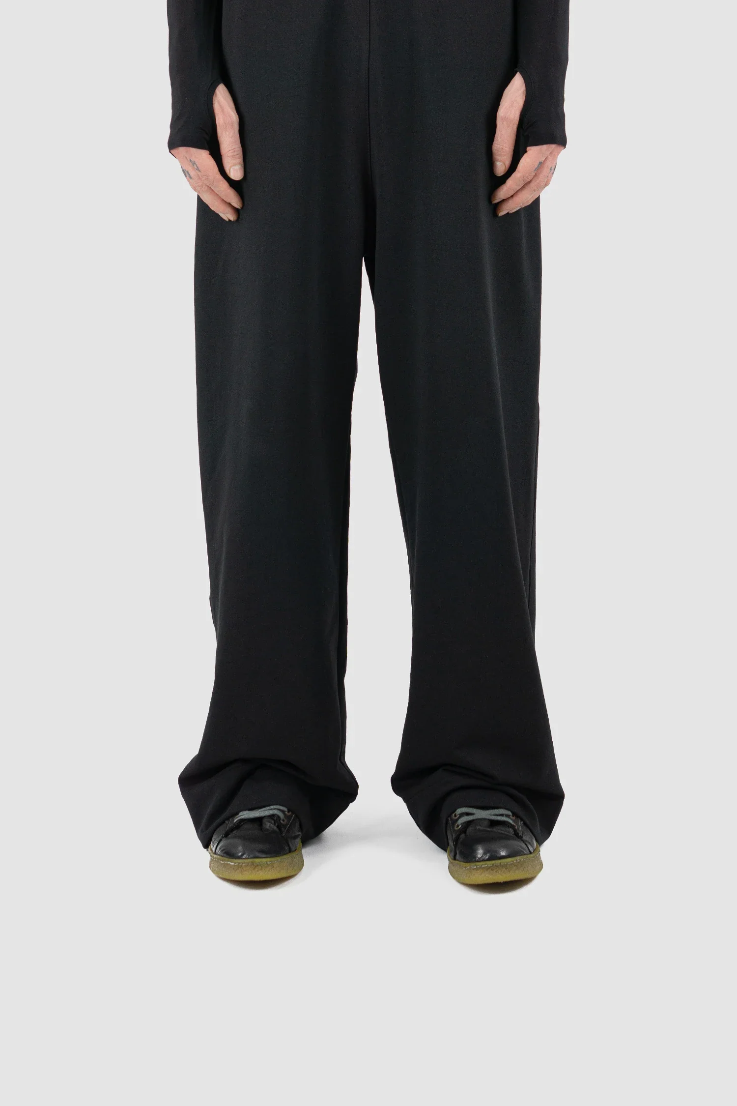 Black Grit High Top Sneaker - Image 9