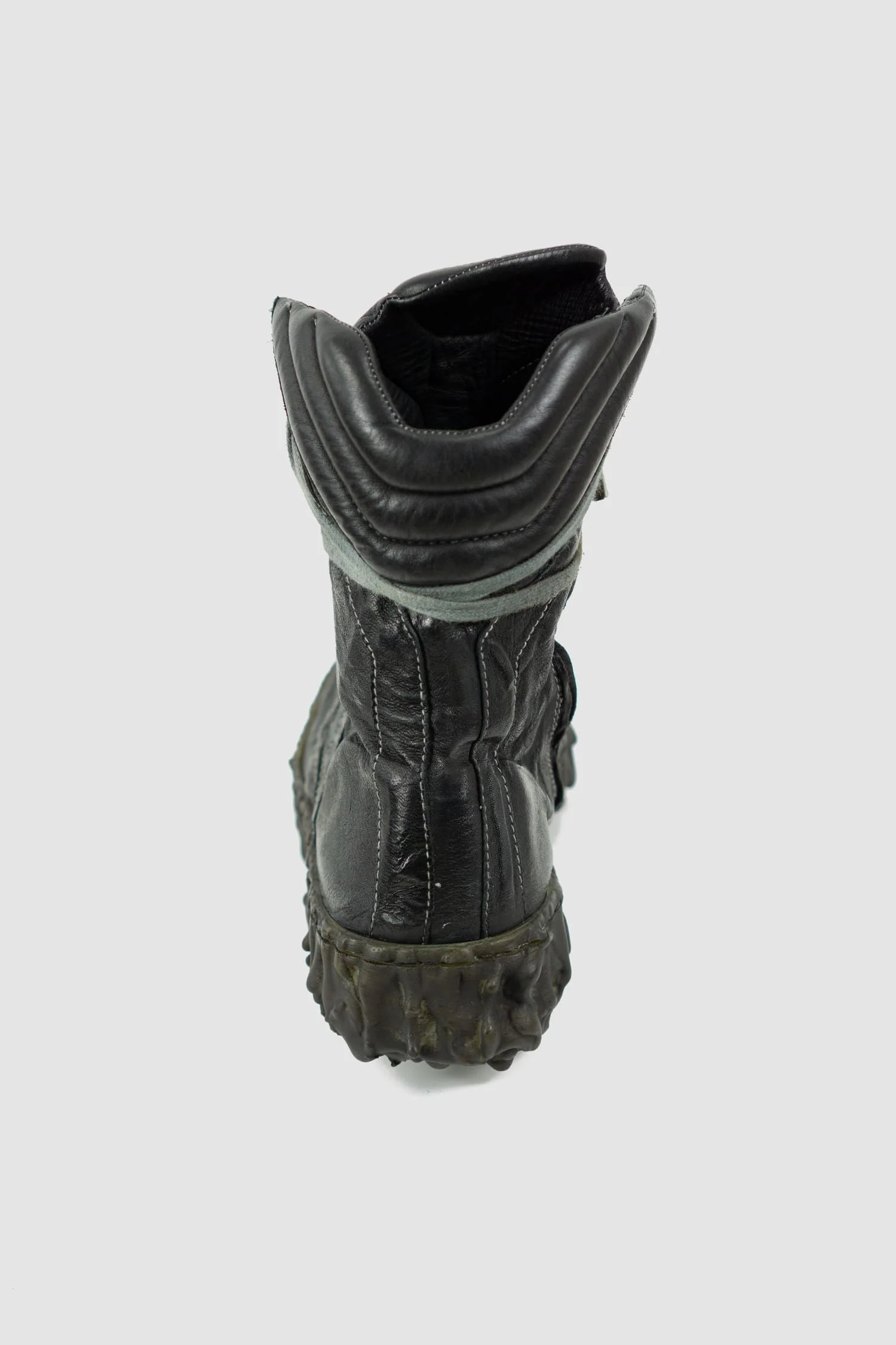 Black Melt High Top Sneaker Boots - Image 8