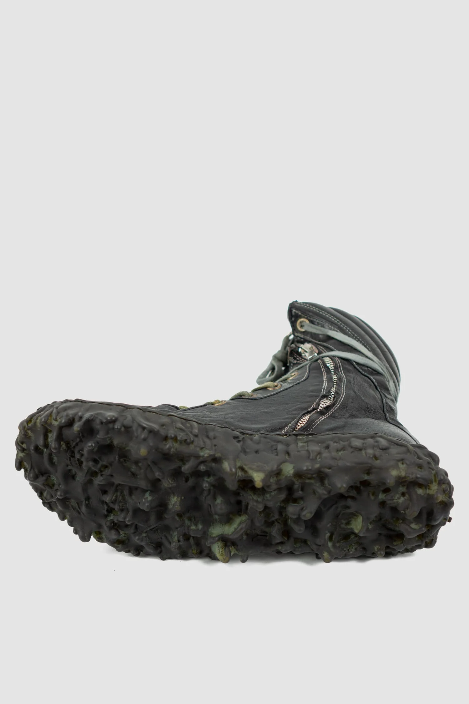 Black Melt High Top Sneaker Boots - Image 9