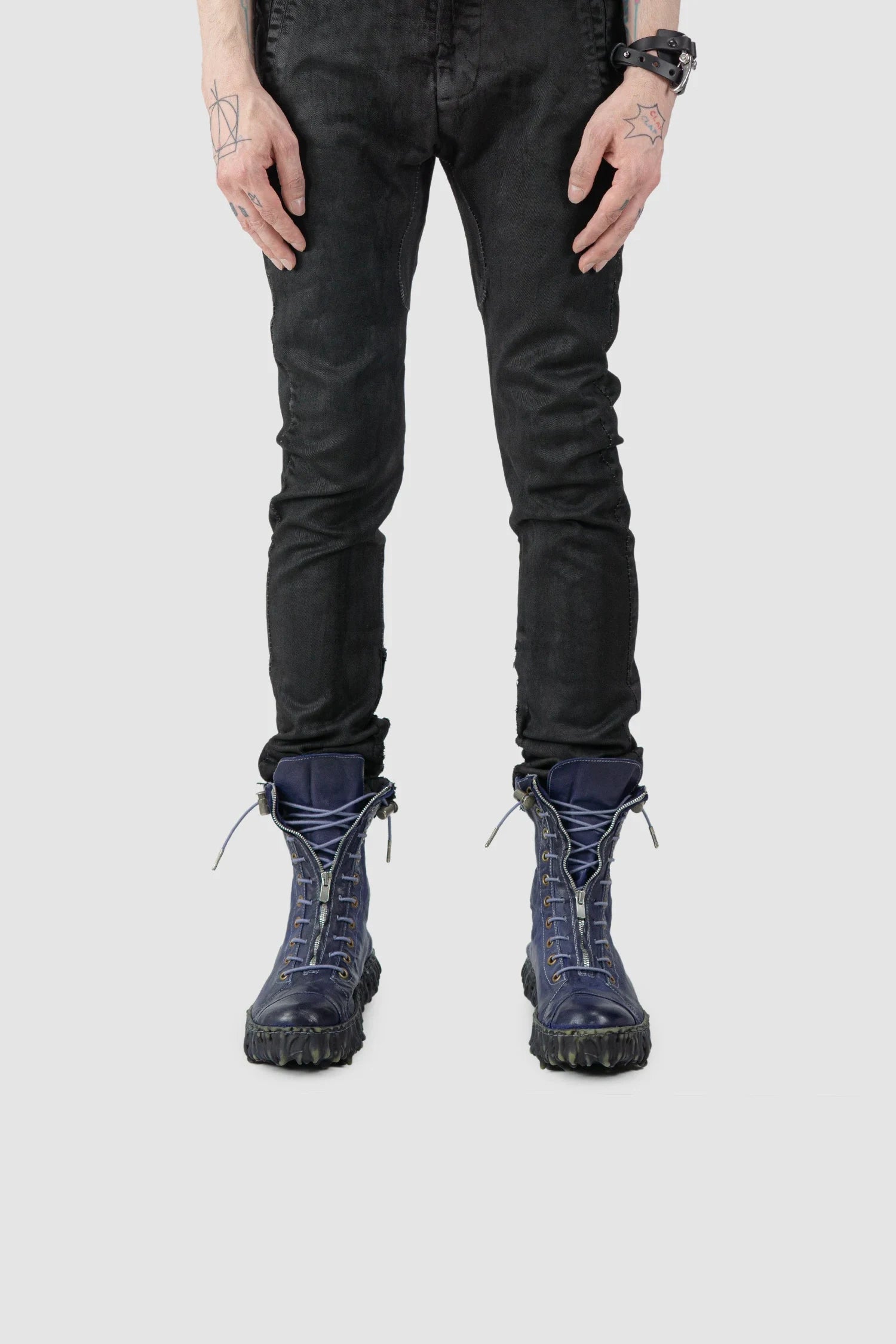 Purple Melt Jumper High Top Front Zipper Sneaker - MELH1 - Image 8