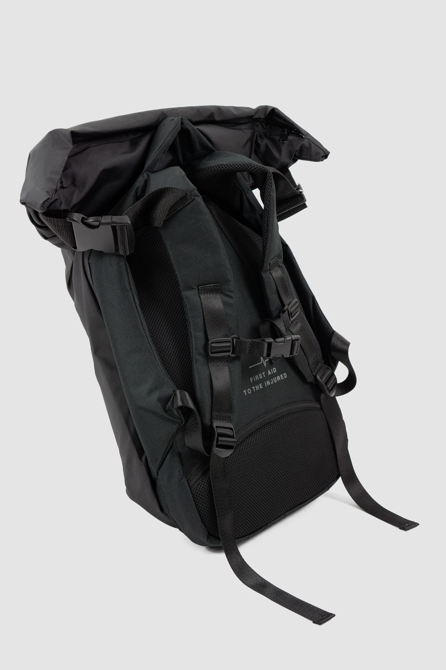 Black “Crash Against” Utility Backpack - Image 12