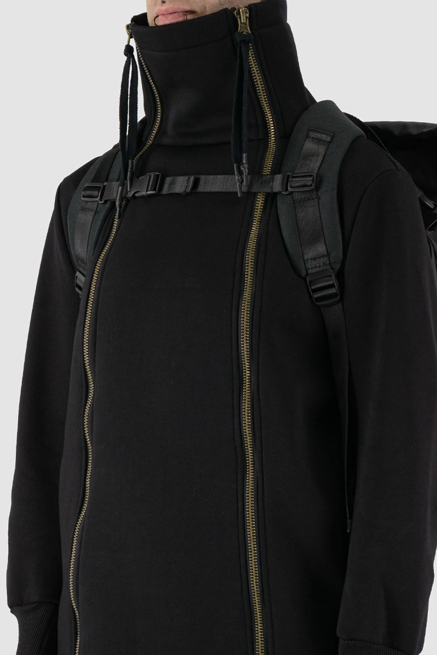 Black “Crash Against” Utility Backpack - Image 3