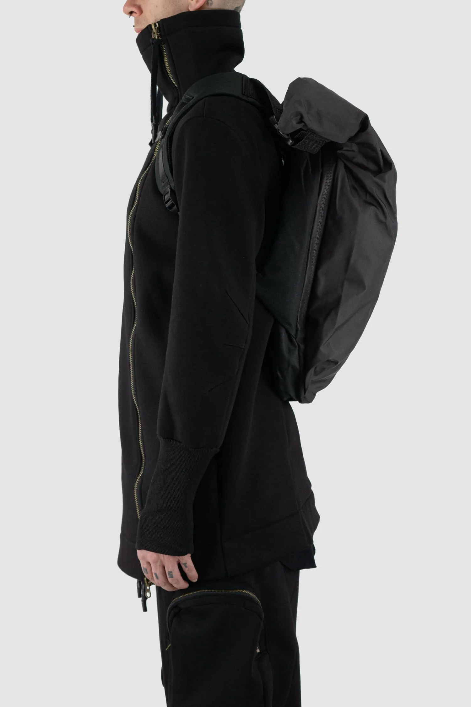 Black “Crash Against” Utility Backpack - Image 5
