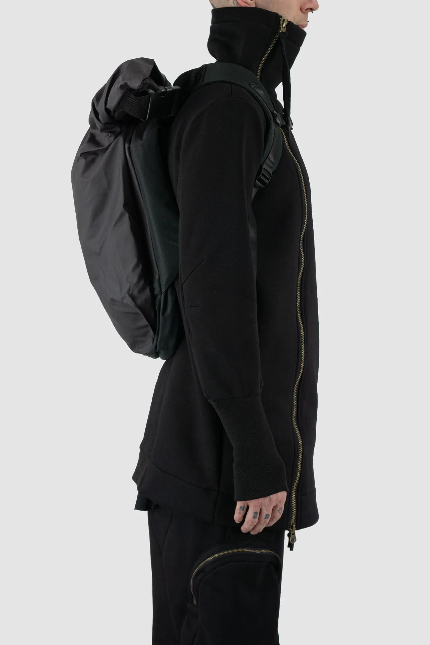 Black “Crash Against” Utility Backpack - Image 6