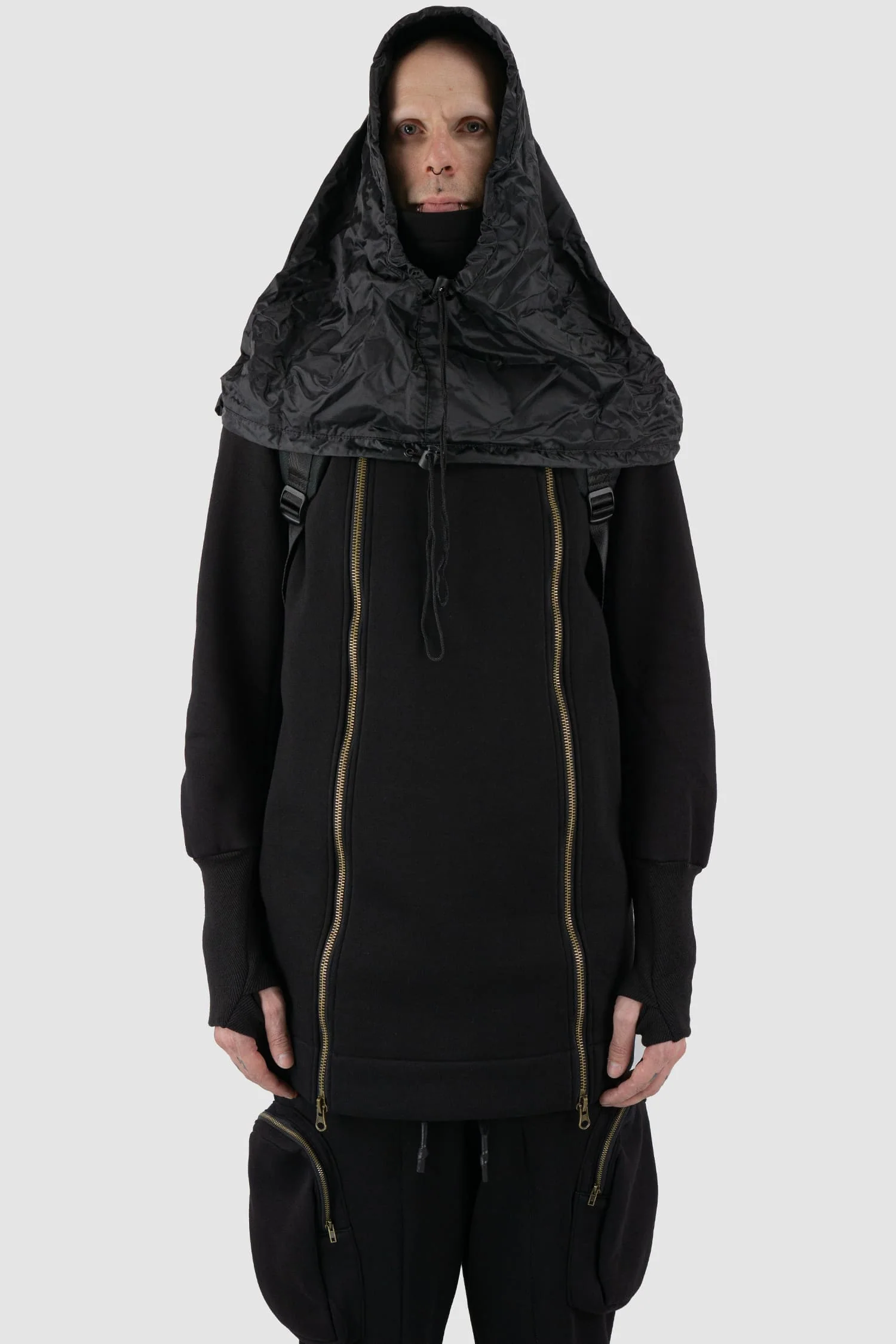 Black “Crash Against” Utility Backpack - Image 8