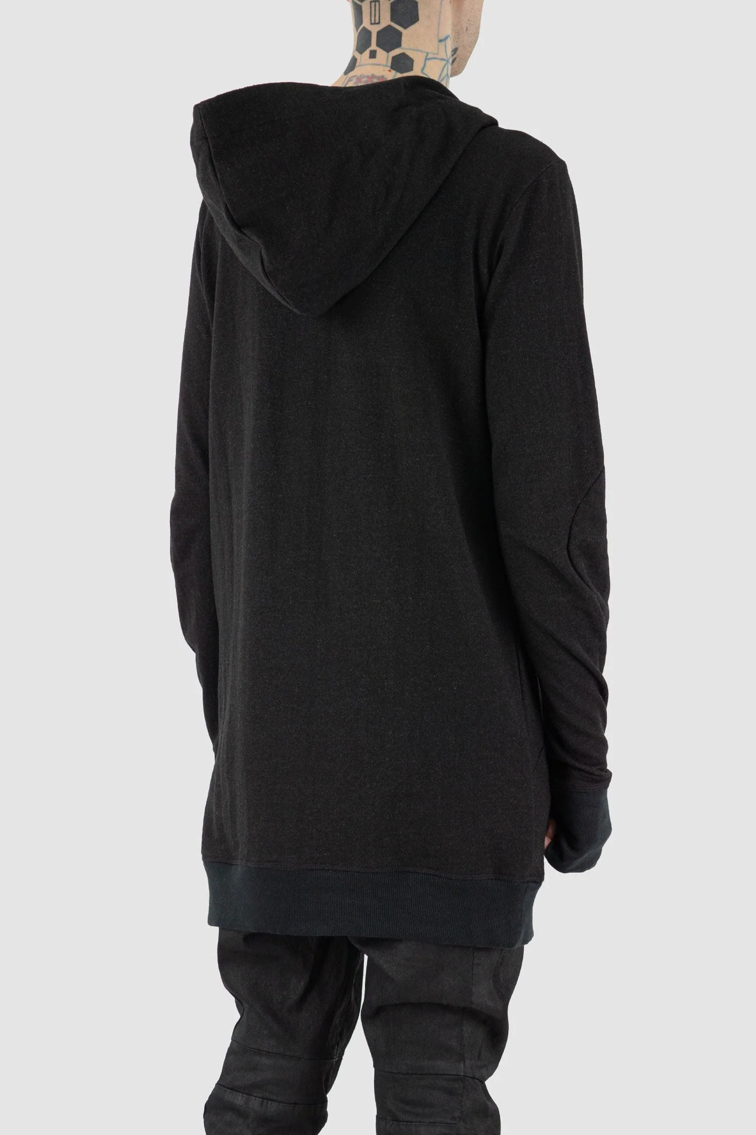 Black Bulk Hood Sweater - Image 6