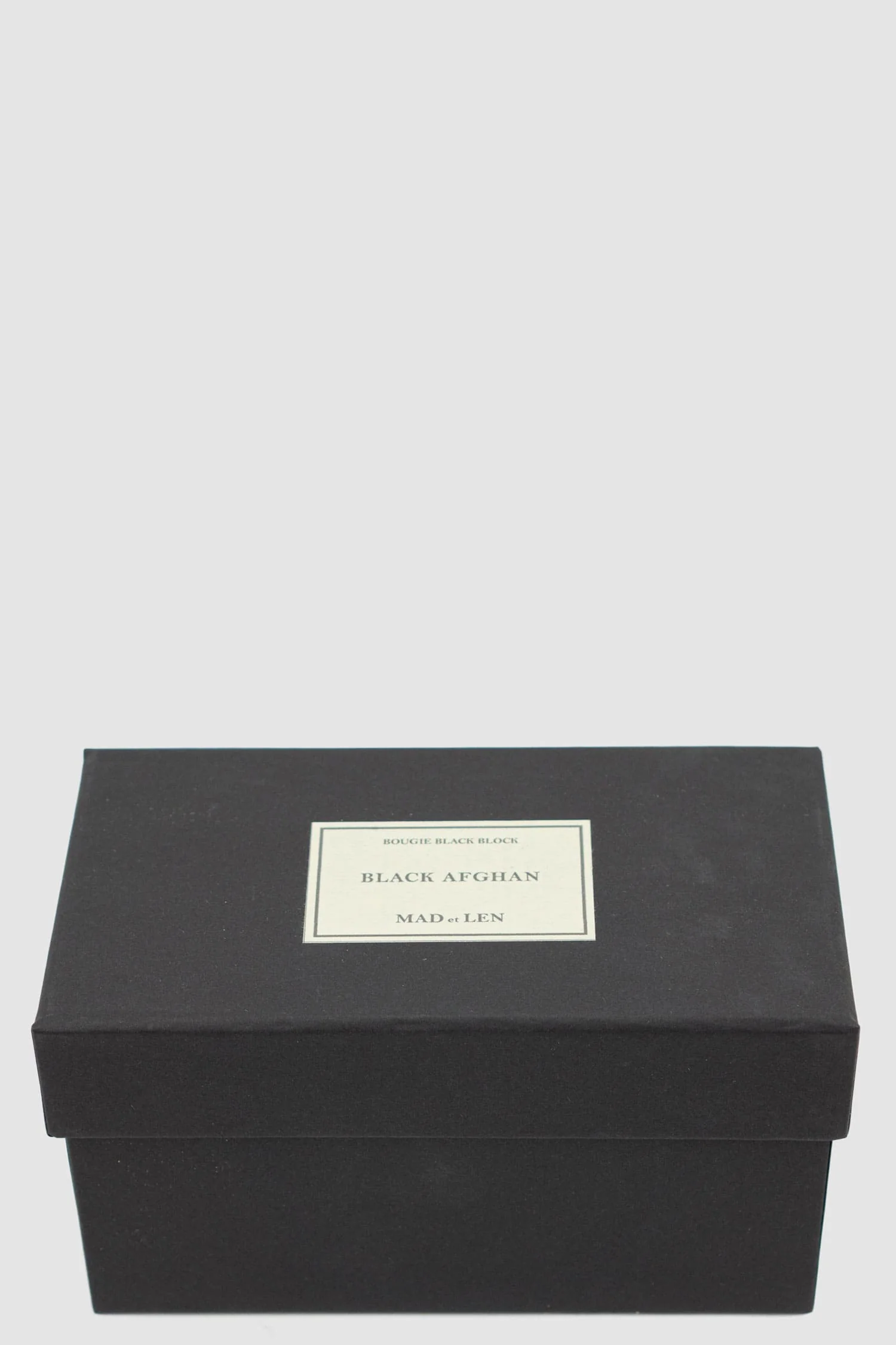Black Afghan | Scented Candle Black Block - 500g - Image 3