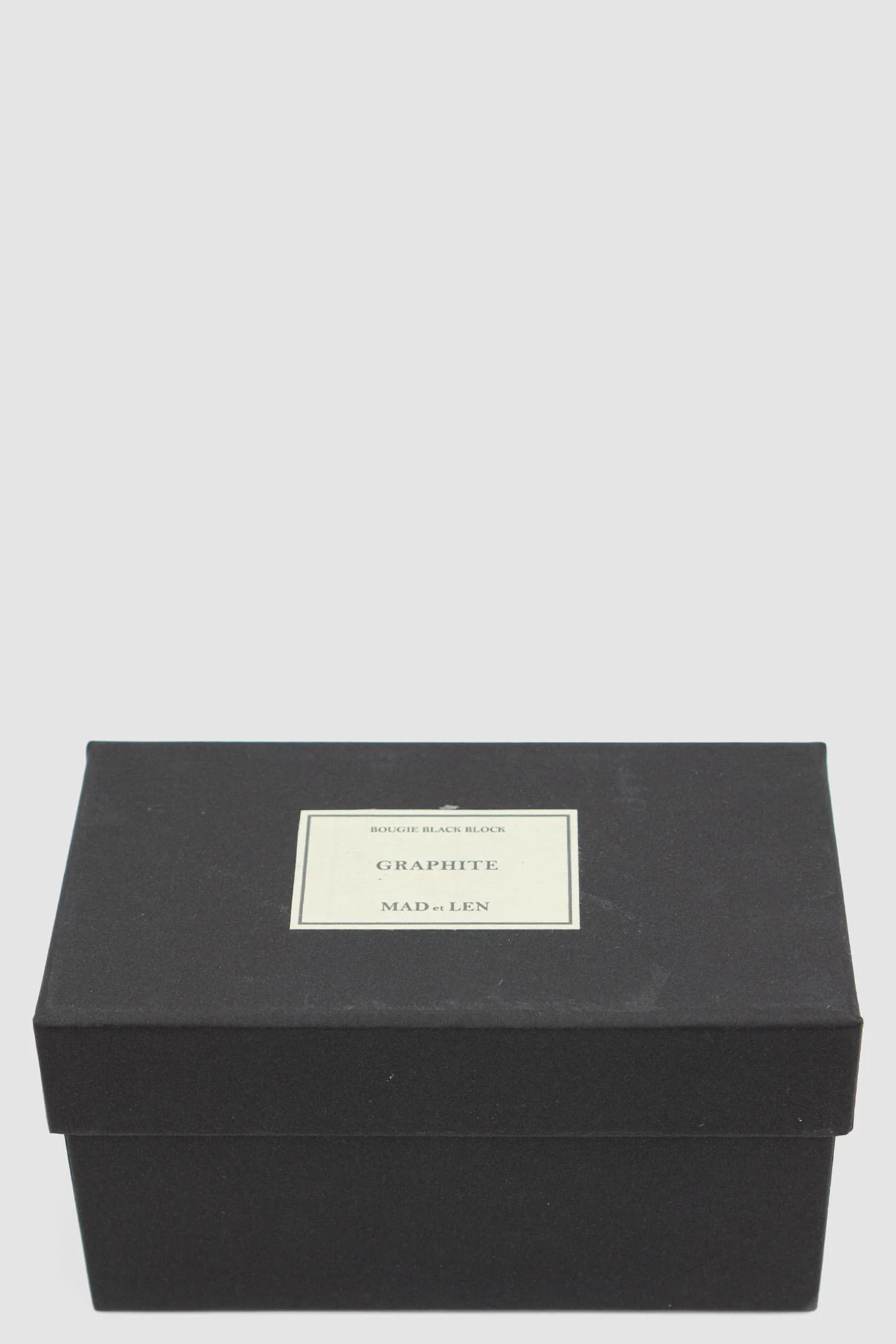 Graphite | Scented Candle Black Block - 500g - Image 3