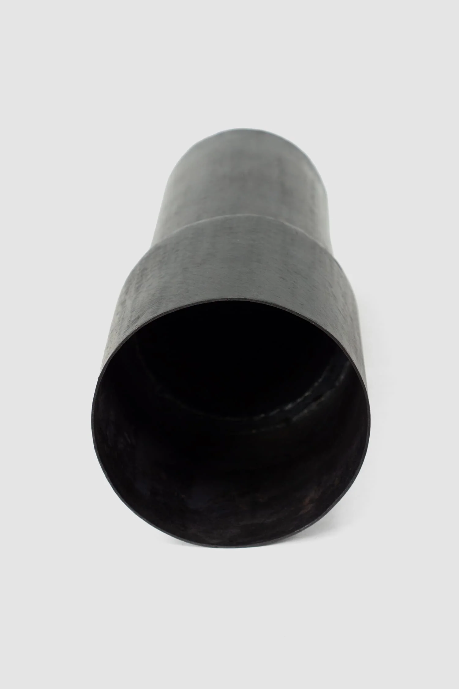 Black Burned Metal Scent Candle Holder - Image 3