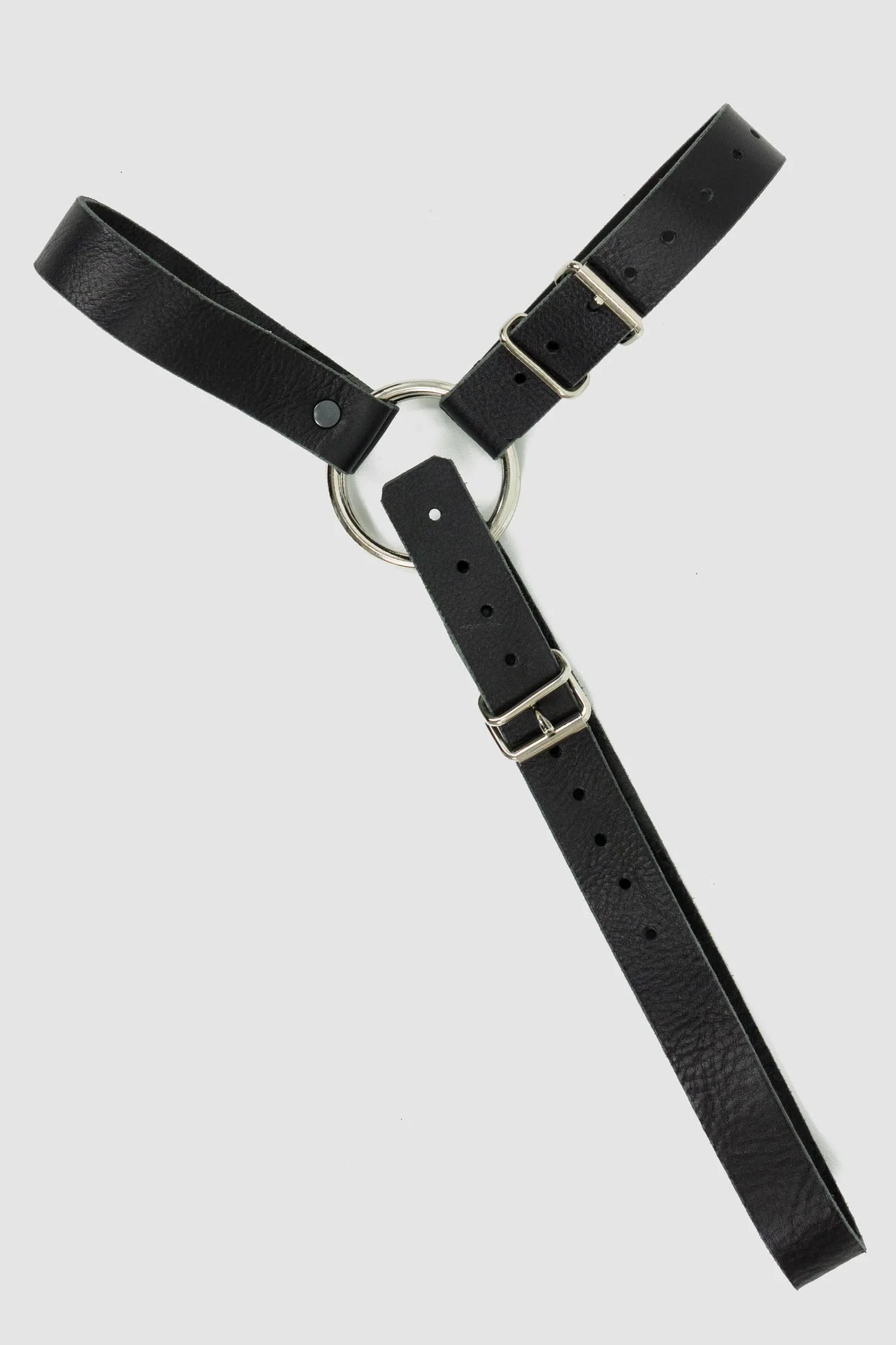 Black Y Leather Harness - Image 4