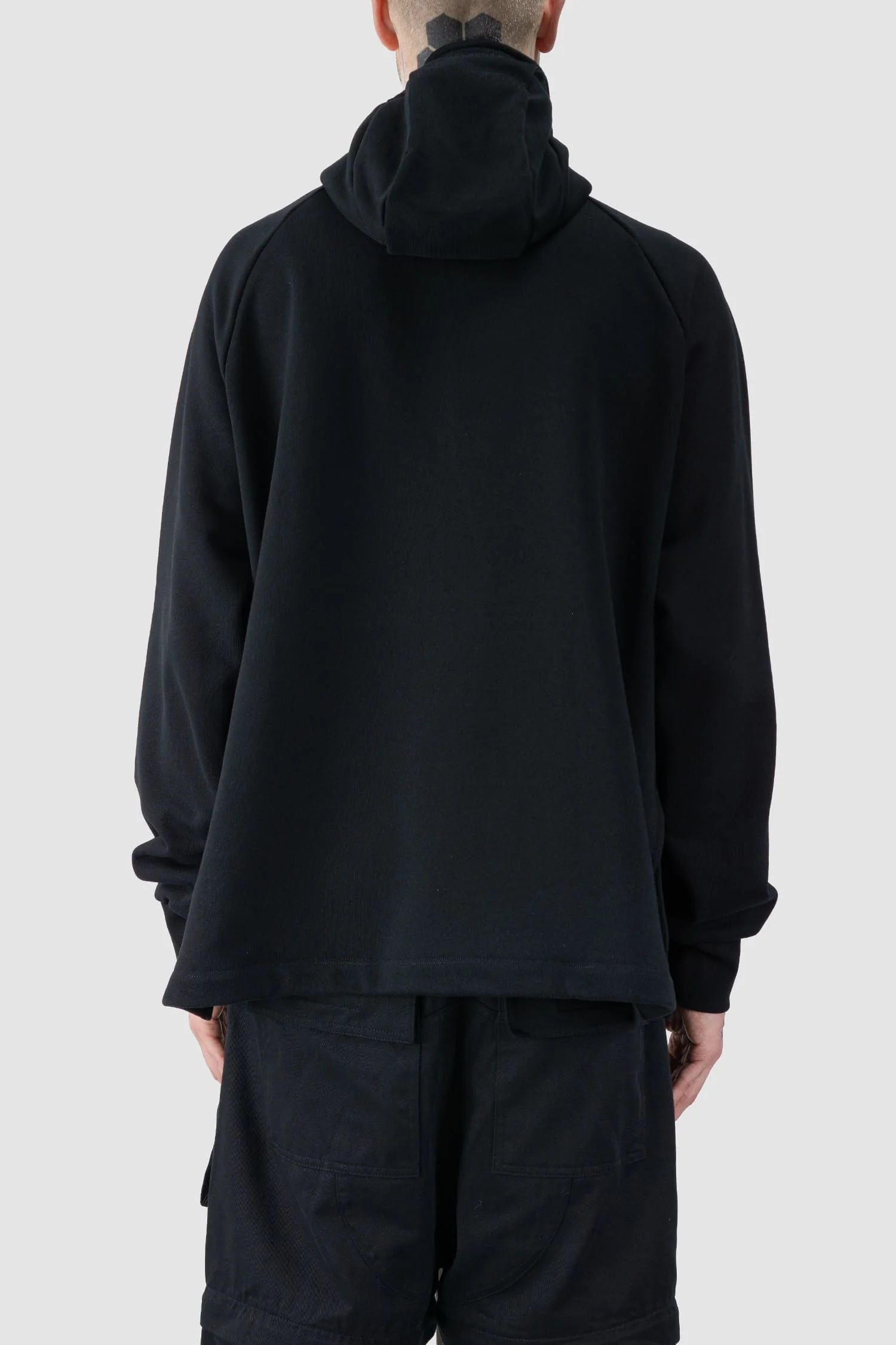 Black Balaclava Zip Hoodie - Image 4