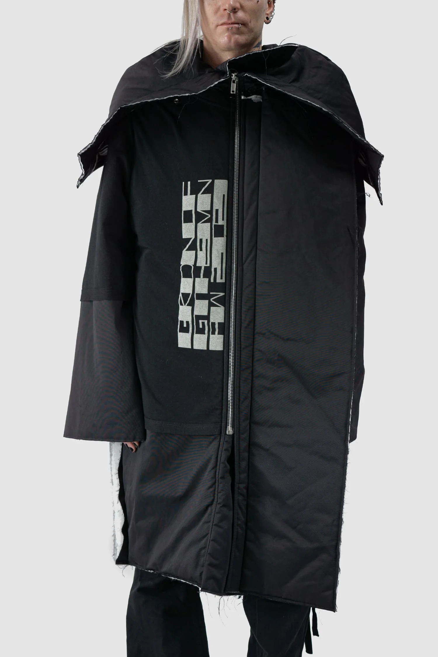 Rick Owens DRKSHDW - Oversized Hooded Padded Sisyparka Coat - Image 4