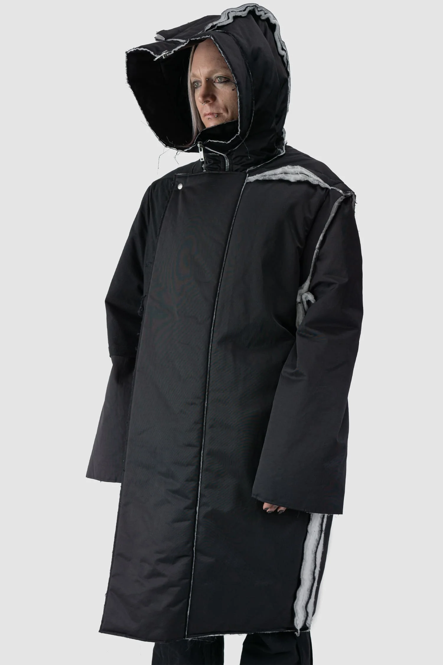 Rick Owens DRKSHDW - Oversized Hooded Padded Sisyparka Coat - Image 7