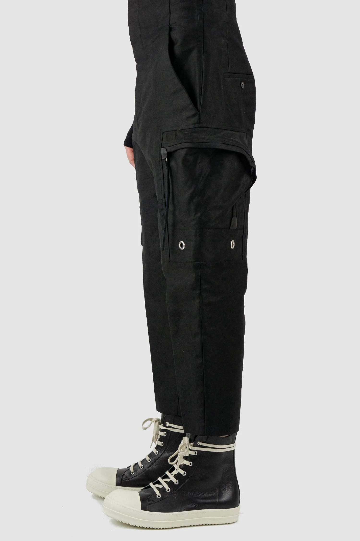 Rick Owens - High-waisted Cargo Pants - Image 3
