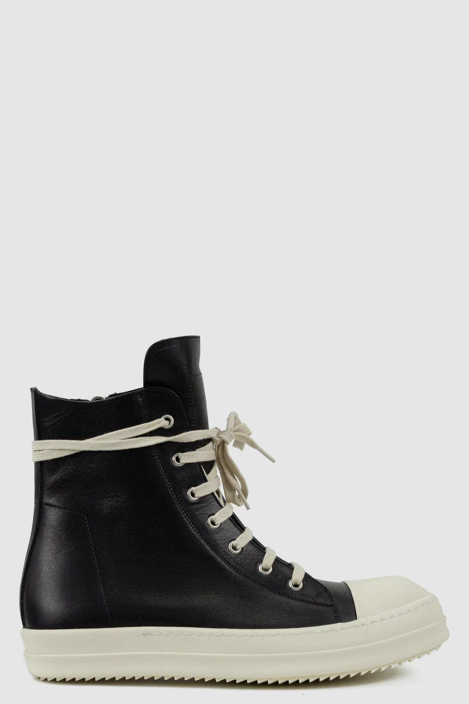 Rick Owens - Ramones Leather Sneaker - Image 3