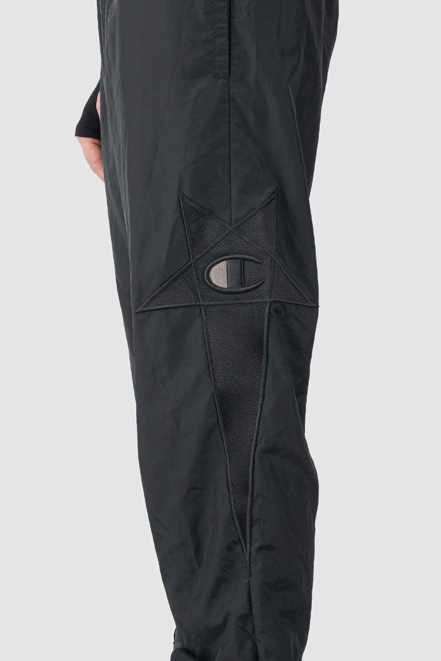 Rick Owens x Champion - Pentagram Nylon Track Pants - Image 5